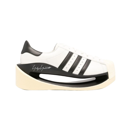 Adidas y-3 superstar gendo white black