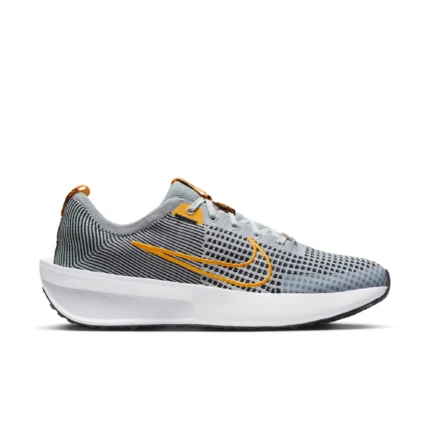Nike Interact Run Wolf Grey Black White Laser Orange