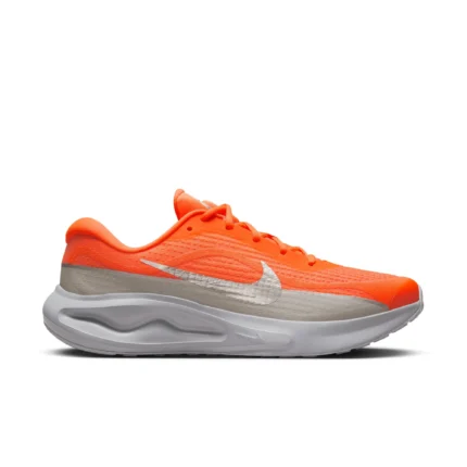 Nike Journey Run Premium Hyper Crimson Wolf Grey Safety Orange Metallic Silver