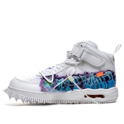 Nike Air Force 1 Mid Off-White Graffiti White